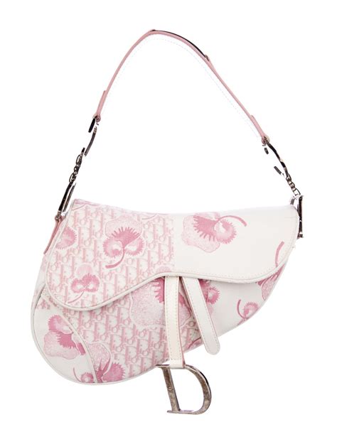 christian dior pink fence saddle bag|dior horse saddle bag.